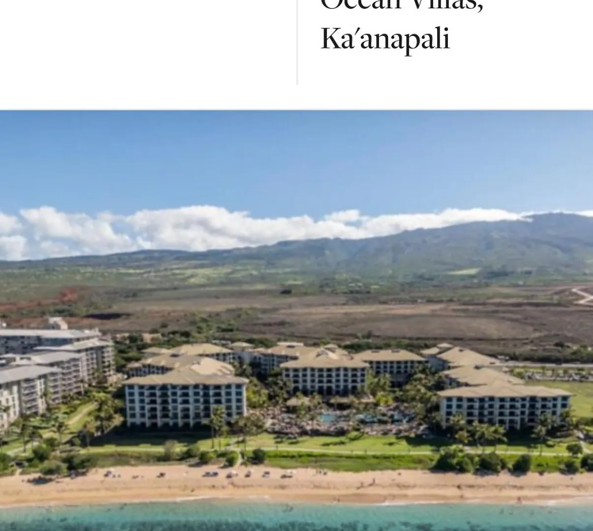 Westin Nanea Ocean Villas Kanaapali Puukolii 0*,  United States